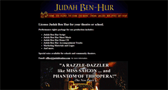 Desktop Screenshot of judahbenhur.com